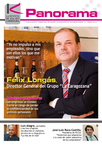 Panorama 10. Félix Longás de La Zaragozana, Luís Alegre y José Luís Roca de FECZA