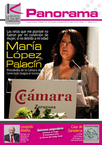 Panorama 11. María López Palacín de Cámara de Comercio de Zaragoza, Leopoldo Abadía y Casa de Ganaderos